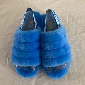 UGG Australia Women’s Fluff Yeah Logo Slides